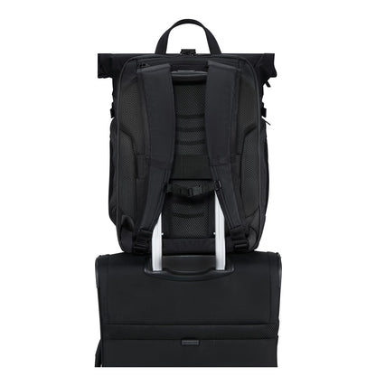 Samsonite Biz2Go 2.0 Rolltop Rugzak - Uitbreidbaar 20/26.5 liter - 15.6" laptopvak - black
