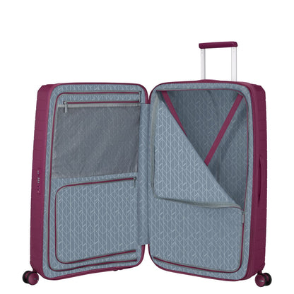 American Tourister FastForward Spinner 78 cm - Uitbreidbaar 108/118 liter - 78x50x30/34 cm - iced berry