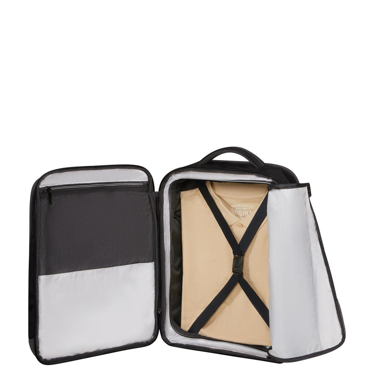 Samsonite Biz2Go 2.0 Tri-Mode 3-1 Travel Rugzak 48 cm - 33 liter - 17.3" laptopvak - 48x33x26 cm - black