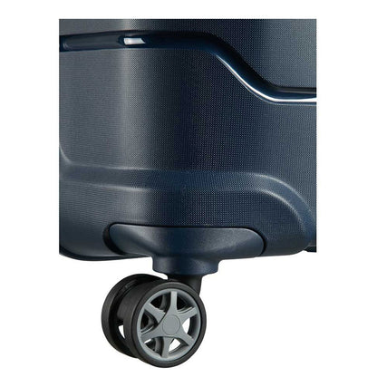 Samsonite Flux Spinner 68 cm - Uitbreidbaar 75/85 liter - 68x47x30/33 cm - navy blue