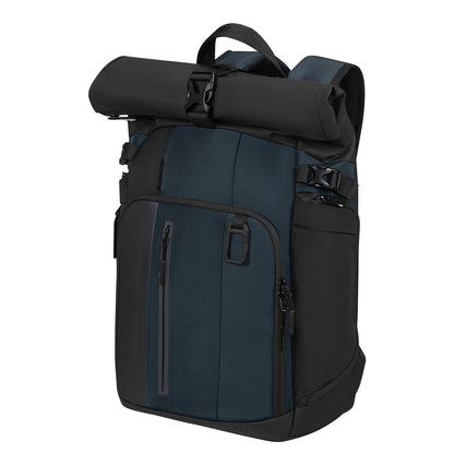 Samsonite Biz2Go 2.0 Rolltop Rugzak - Uitbreidbaar 20/26.5 liter - 15.6" laptopvak - deep blue