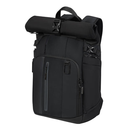 Samsonite Biz2Go 2.0 Rolltop Rugzak - Uitbreidbaar 20/26.5 liter - 15.6" laptopvak - black