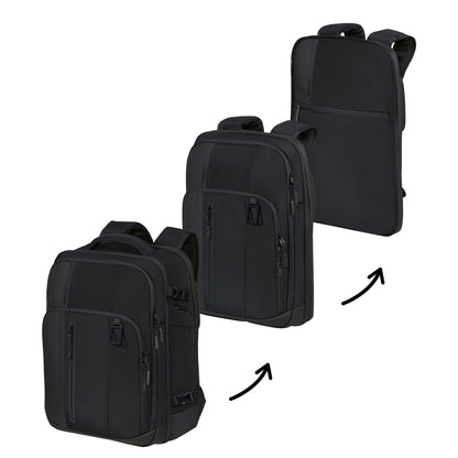 Samsonite Biz2Go 2.0 Tri-Mode 3-1 Travel Rugzak 48 cm - 33 liter - 17.3" laptopvak - 48x33x26 cm - black