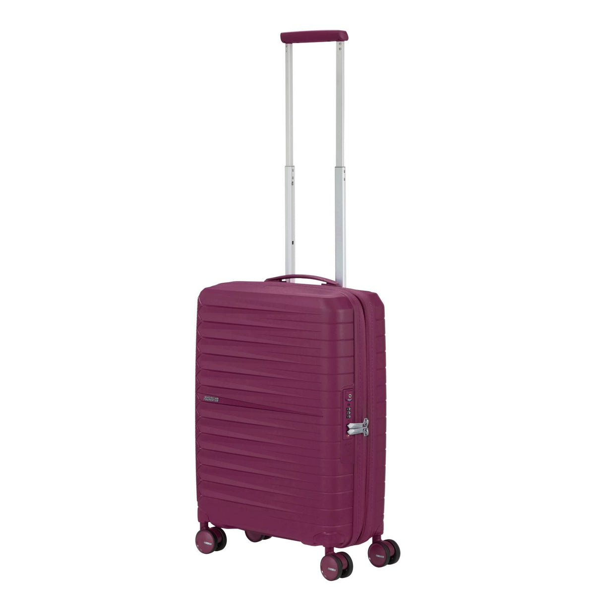 American Tourister FastForward Handbagage Spinner 55 cm - Uitbreidbaar 36/44 liter - 55x40x20/23 cm - iced berry