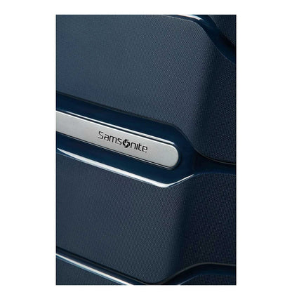 Samsonite Flux Spinner 68 cm - Uitbreidbaar 75/85 liter - 68x47x30/33 cm - navy blue