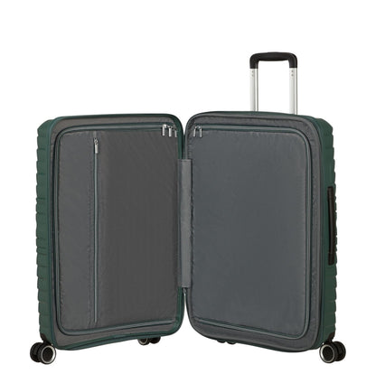 American Tourister Flytwist Spinner 67 cm - Uitbreidbaar 63/73 liter - 67x45x26/29 cm - afterdark pine