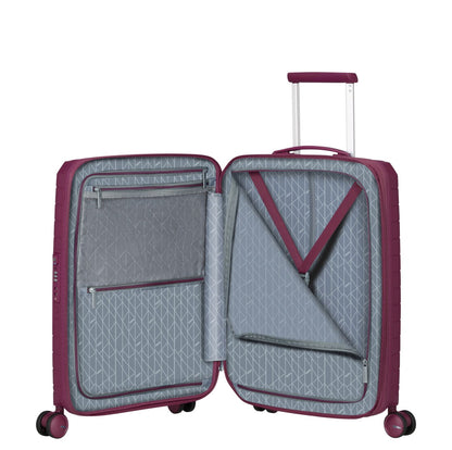 American Tourister FastForward Handbagage Spinner 55 cm - Uitbreidbaar 36/44 liter - 55x40x20/23 cm - iced berry