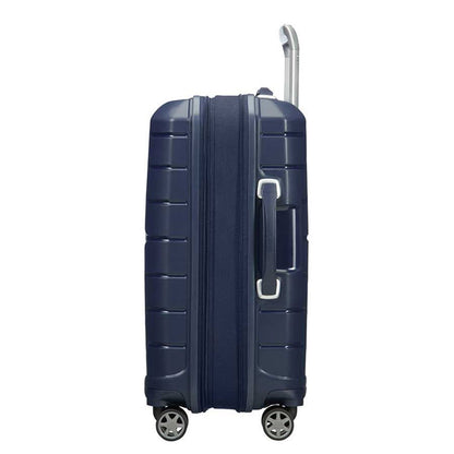 Samsonite Flux Handbagage Spinner 55 cm - Uitbreidbaar 37/44 liter - 55x40x20/23 cm - navy blue