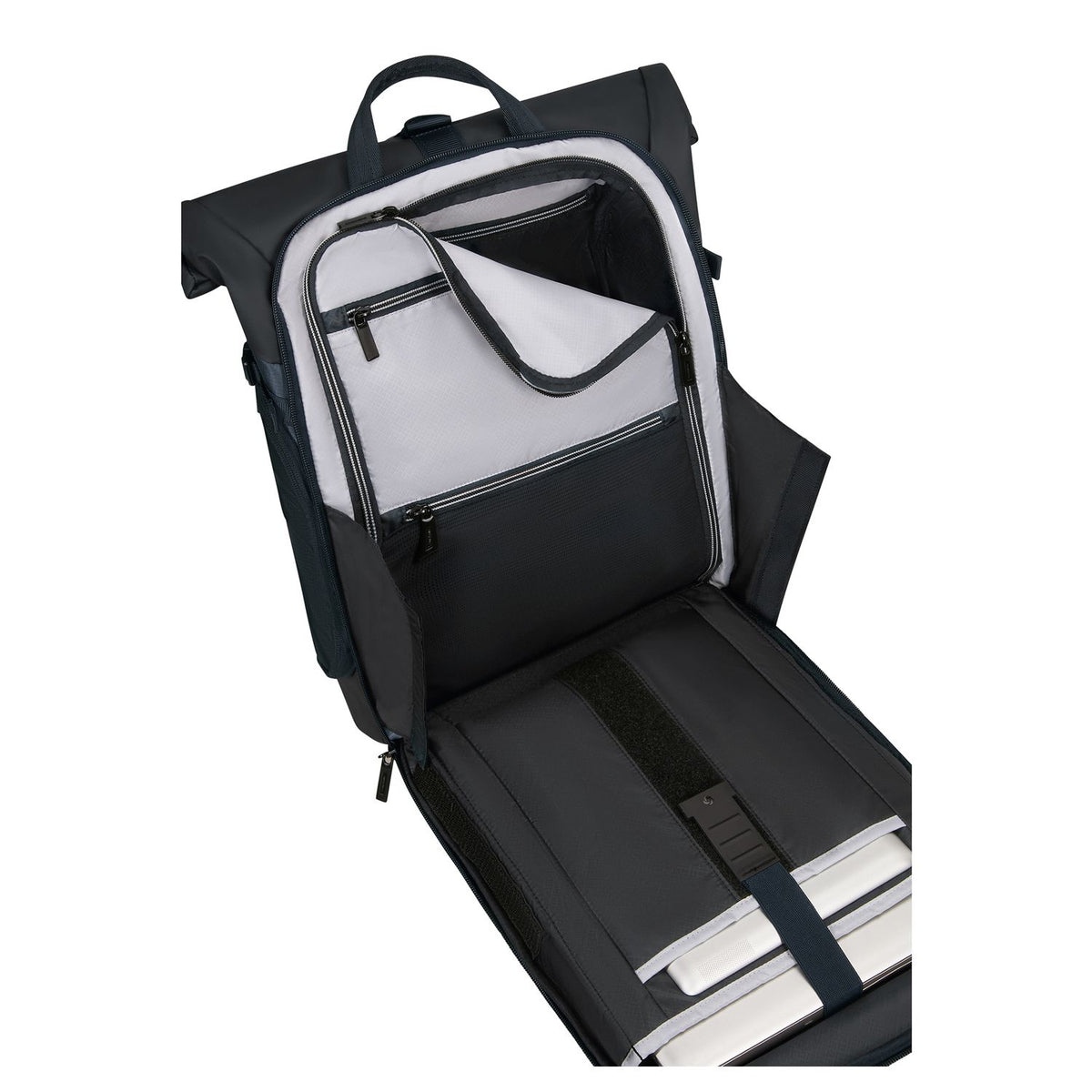 Samsonite Biz2Go 2.0 Rolltop Rugzak - Uitbreidbaar 20/26.5 liter - 15.6" laptopvak - deep blue