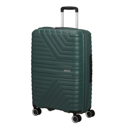 American Tourister Flytwist Spinner 67 cm - Uitbreidbaar 63/73 liter - 67x45x26/29 cm - afterdark pine