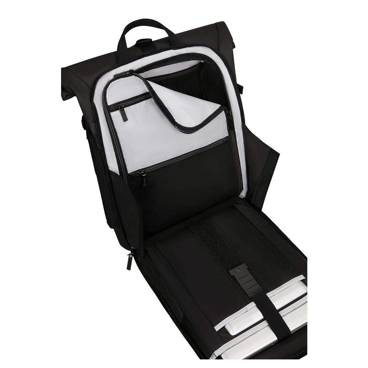 Samsonite Biz2Go 2.0 Rolltop Rugzak - Uitbreidbaar 20/26.5 liter - 15.6" laptopvak - black