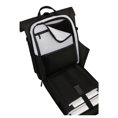 Samsonite Biz2Go 2.0 Rolltop Rugzak - Uitbreidbaar 20/26.5 liter - 15.6" laptopvak - black