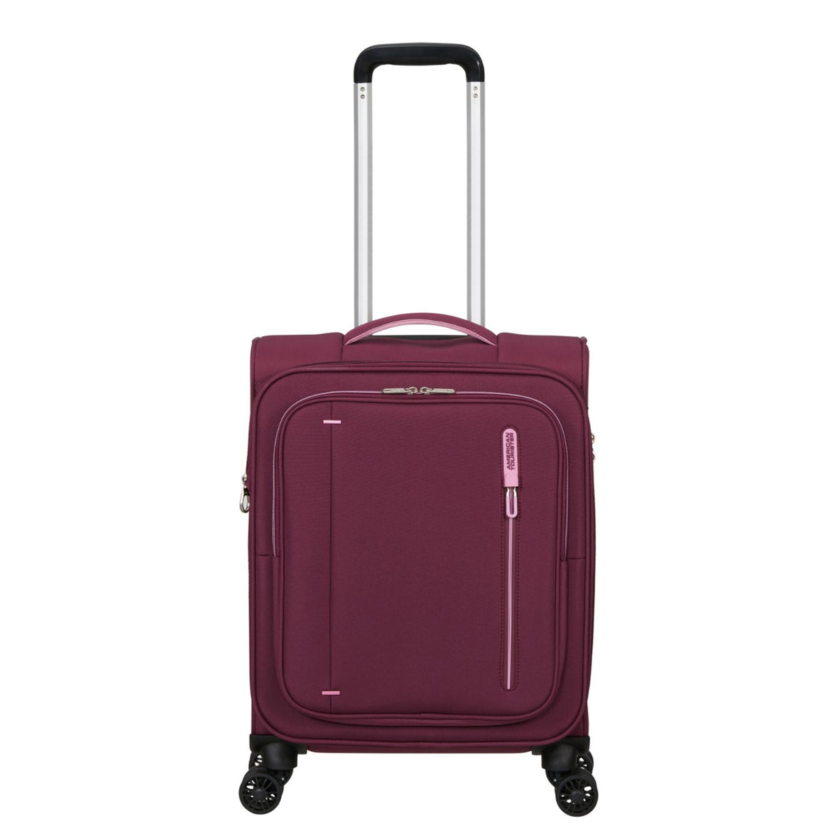 American Tourister Cloudrider Handbagage Spinner 55 cm - Uitbreidbaar 38.5/43.5 liter - 55x40x23/25 cm - iced berry