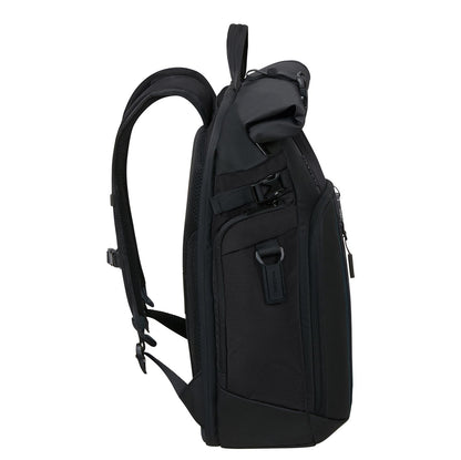 Samsonite Biz2Go 2.0 Rolltop Rugzak - Uitbreidbaar 20/26.5 liter - 15.6" laptopvak - black