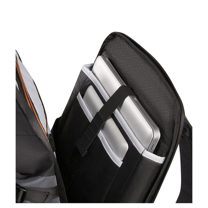 Samsonite Biz2Go 2.0 Rolltop Rugzak - Uitbreidbaar 20/26.5 liter - 15.6" laptopvak - graphite/apricot