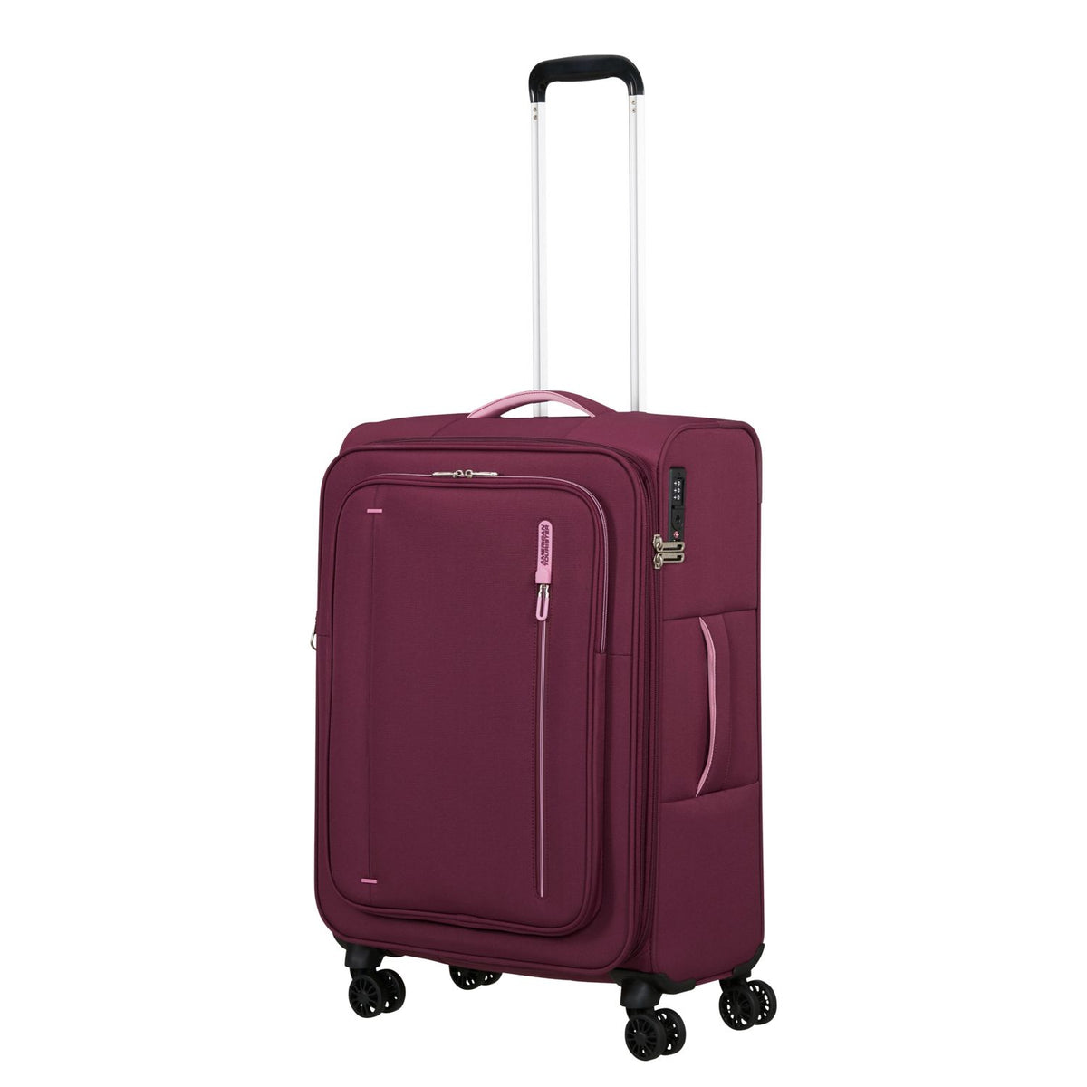 American Tourister Cloudrider Spinner 67 cm - Uitbreidbaar 67/74.5 liter - 67x44x26 cm - iced berry