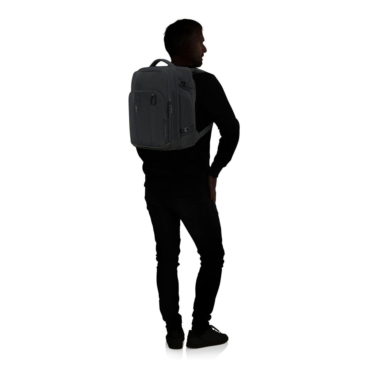 Samsonite Biz2Go 2.0 Tri-Mode 3-1 Travel Rugzak 48 cm - 33 liter - 17.3" laptopvak - 48x33x26 cm - black