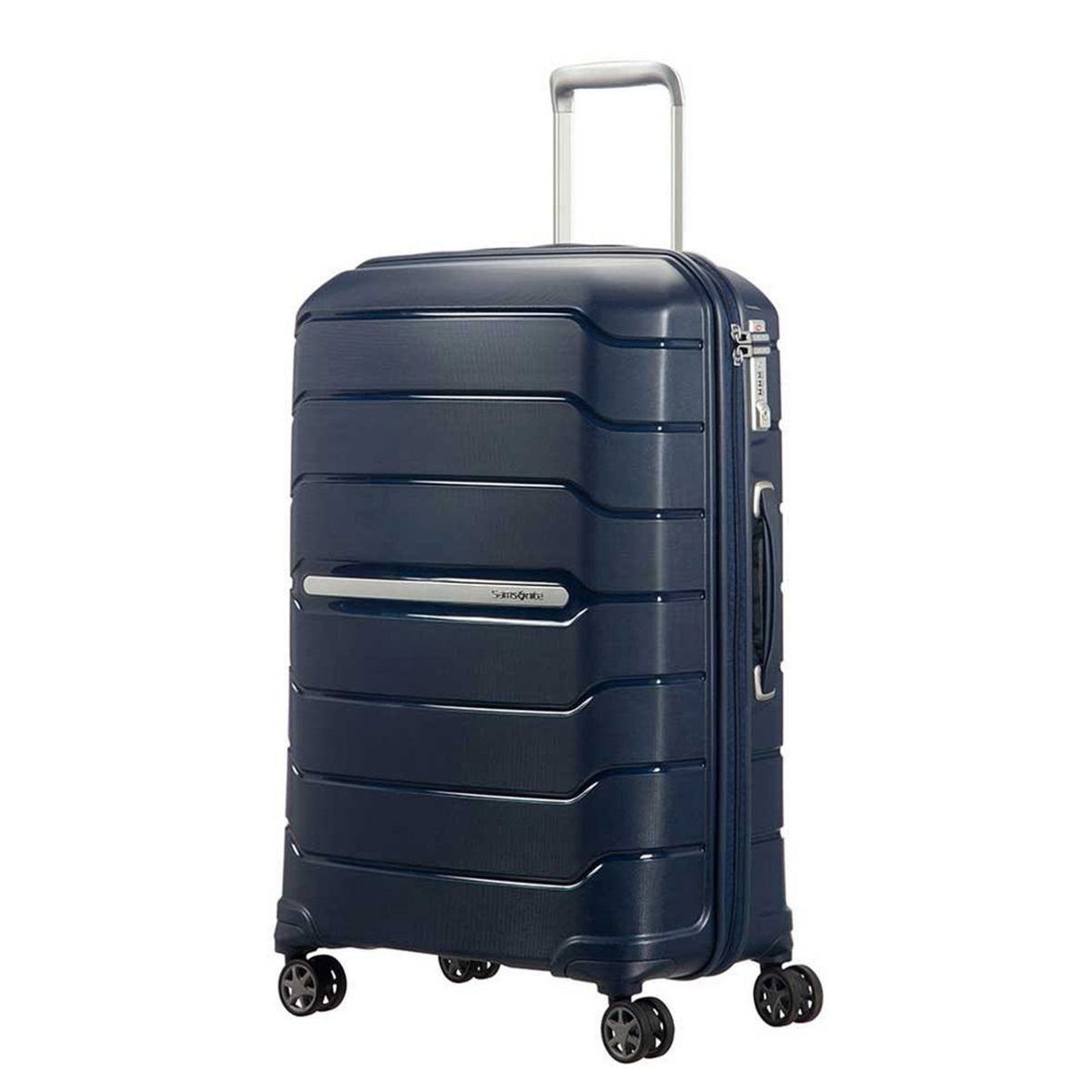 Samsonite Flux Spinner 75 cm - Uitbreidbaar 99/111 liter - 75x52x31/35 cm - navy blue