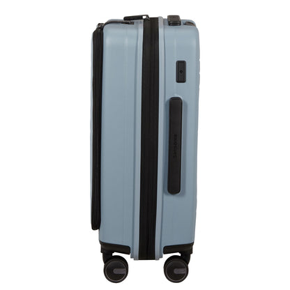 Samsonite Restackd Handbagage Spinner 55 cm - Uitbreidbaar 42/48 liter - 55x40x23/26 cm - fog blue