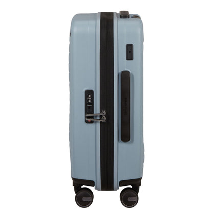 Samsonite Restackd Handbagage Spinner 55 cm - Uitbreidbaar 39/45 liter - 55x40x20/23 cm - fog blue