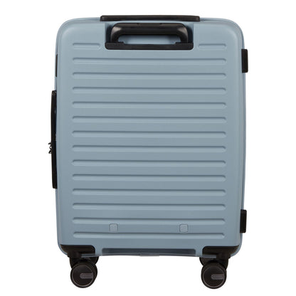 Samsonite Restackd Handbagage Spinner 55 cm - Uitbreidbaar 39/45 liter - 55x40x20/23 cm - fog blue