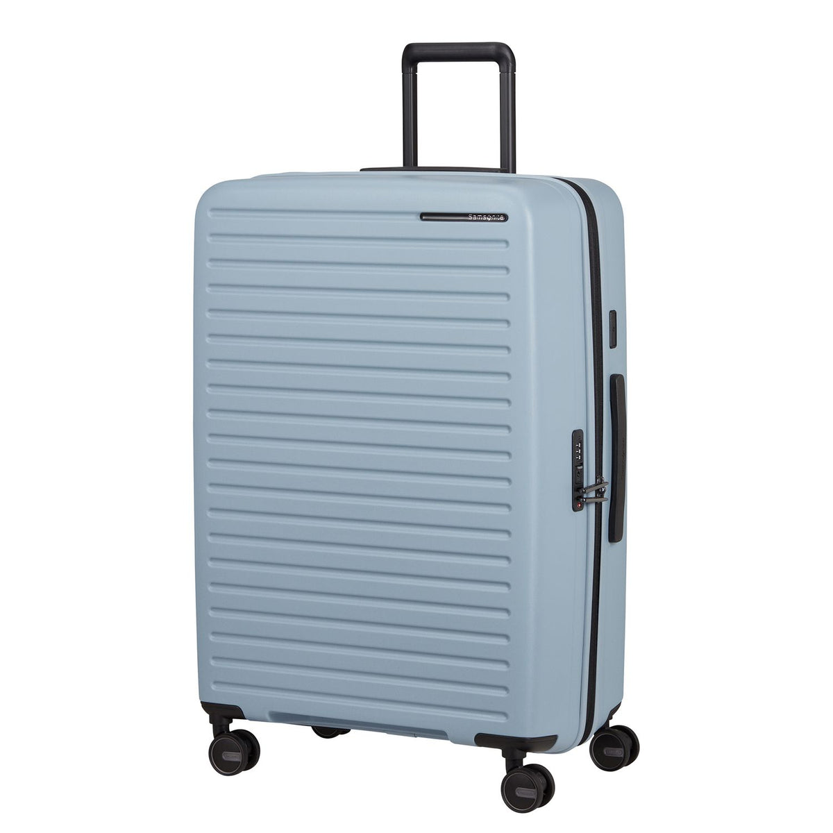 Samsonite Restackd Spinner 75 cm - Uitbreidbaar 99/109 liter - 75x51x29/32 cm - fog blue