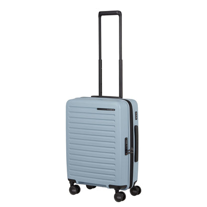Samsonite Restackd Handbagage Spinner 55 cm - Uitbreidbaar 39/45 liter - 55x40x20/23 cm - fog blue