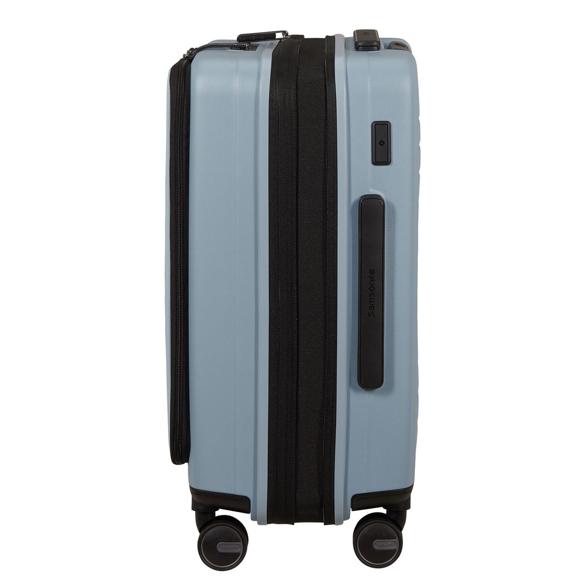 Samsonite Restackd Handbagage Spinner 55 cm - Uitbreidbaar 42/48 liter - 55x40x23/26 cm - fog blue