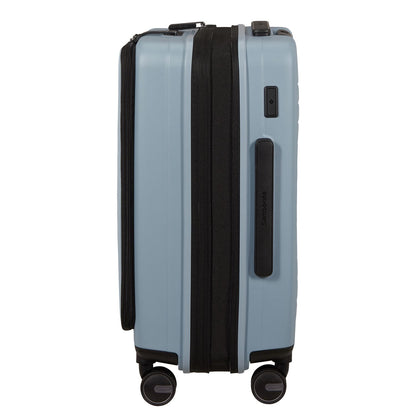 Samsonite Restackd Handbagage Spinner 55 cm - Uitbreidbaar 42/48 liter - 55x40x23/26 cm - fog blue