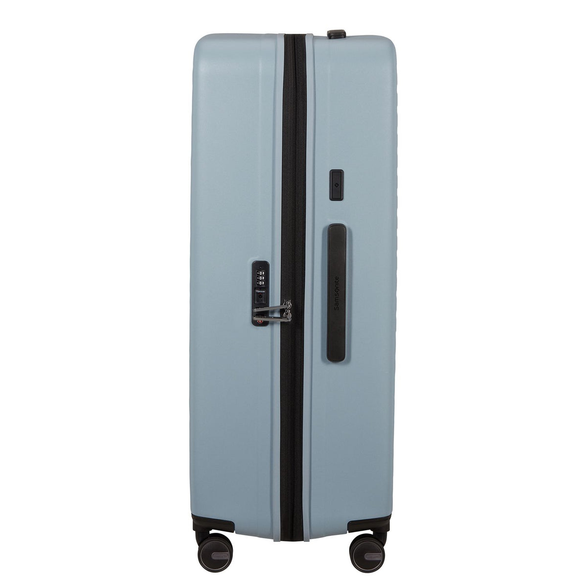 Samsonite Restackd Spinner 81 cm - Uitbreidbaar 126/138 liter - 81x54x31/34 cm - fog blue