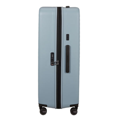 Samsonite Restackd Spinner 81 cm - Uitbreidbaar 126/138 liter - 81x54x31/34 cm - fog blue