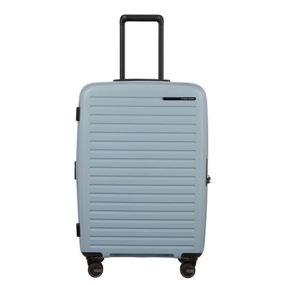 Samsonite Restackd Spinner 68 cm - Uitbreidbaar 71/79 liter - 68x46x26/29 cm - fog blue
