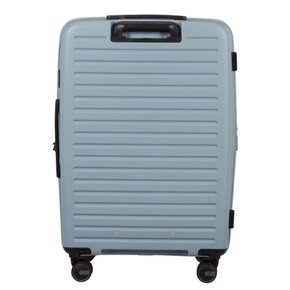 Samsonite Restackd Spinner 68 cm - Uitbreidbaar 71/79 liter - 68x46x26/29 cm - fog blue
