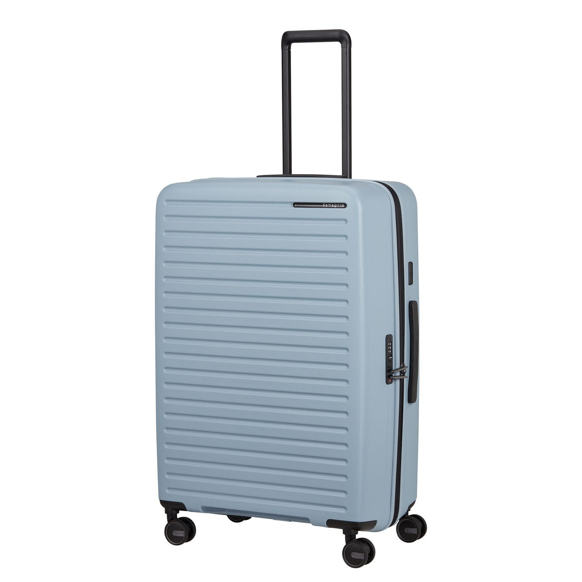 Samsonite Restackd Spinner 75 cm - Uitbreidbaar 99/109 liter - 75x51x29/32 cm - fog blue