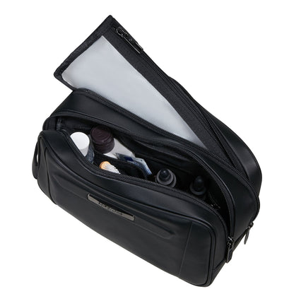 Samsonite Pro-DLX Leather leren Toilettas black