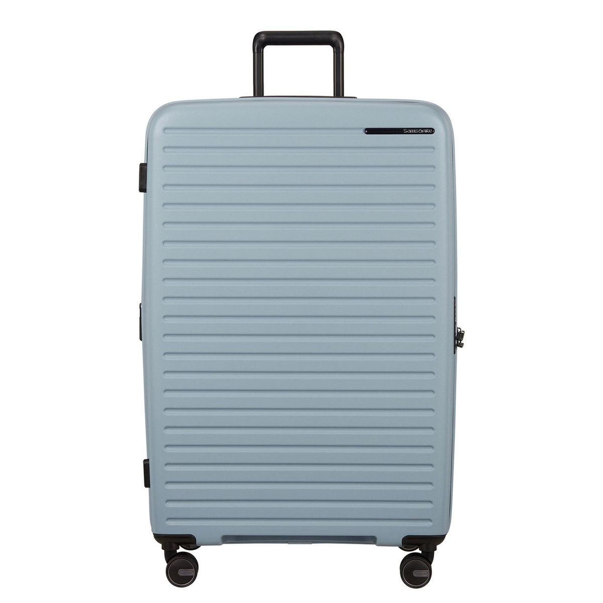 Samsonite Restackd Spinner 81 cm - Uitbreidbaar 126/138 liter - 81x54x31/34 cm - fog blue