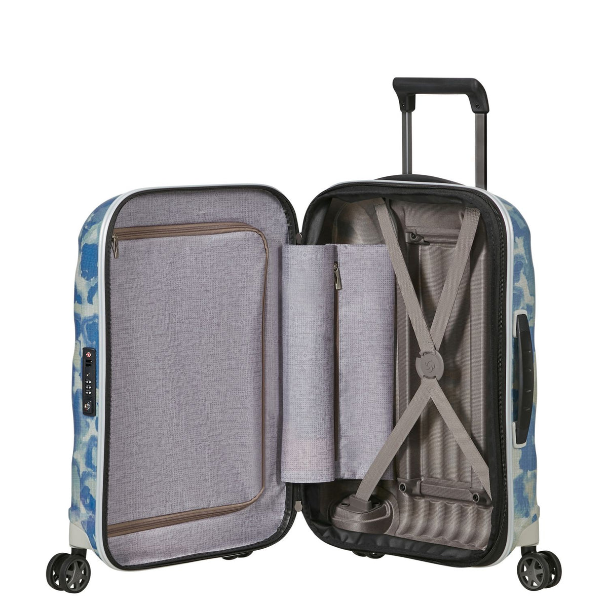Samsonite C-Lite Handbagage Spinner 50 cm - Uitbreidbaar 36/42 liter - 50x40x20/23 cm - drifted clouds