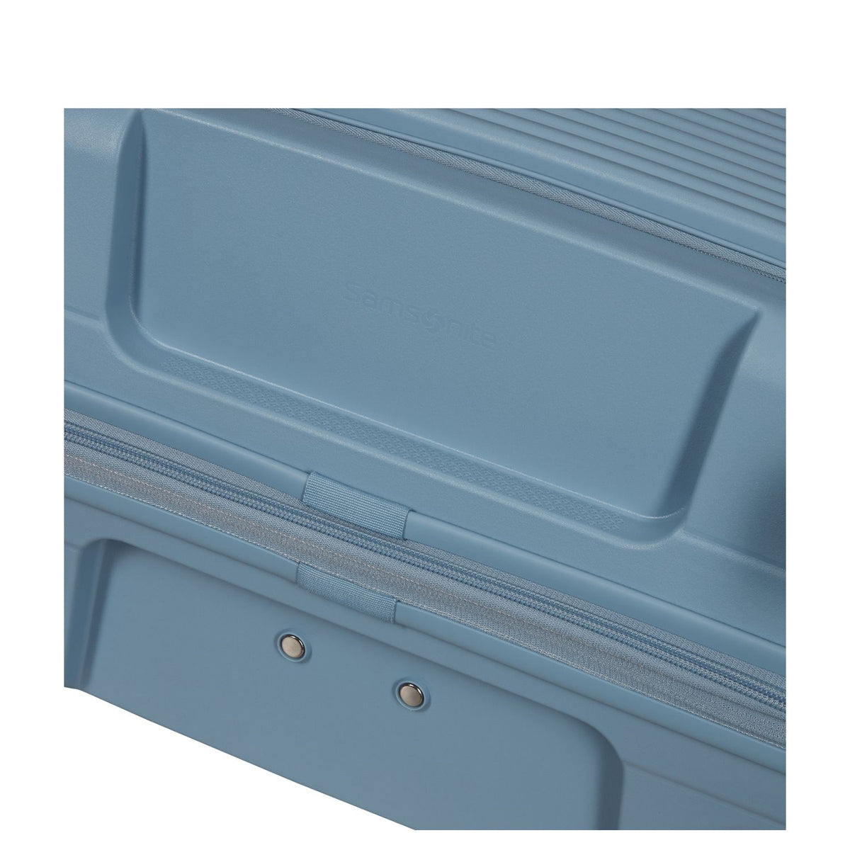 Samsonite Restackd Spinner 68 cm - Uitbreidbaar 71/79 liter - 68x46x26/29 cm - fog blue
