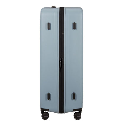 Samsonite Restackd Spinner 81 cm - Uitbreidbaar 126/138 liter - 81x54x31/34 cm - fog blue