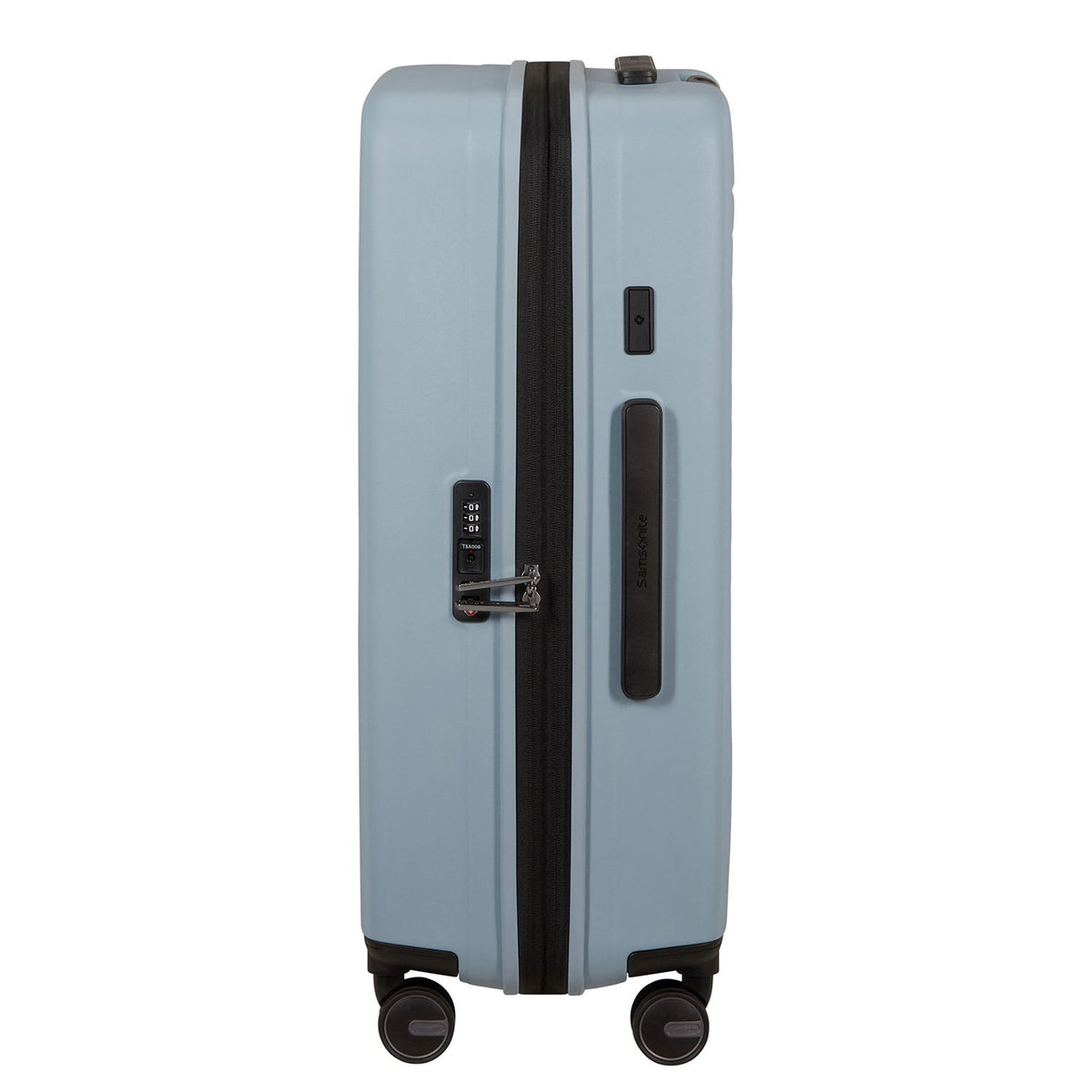 Samsonite Restackd Spinner 68 cm - Uitbreidbaar 71/79 liter - 68x46x26/29 cm - fog blue