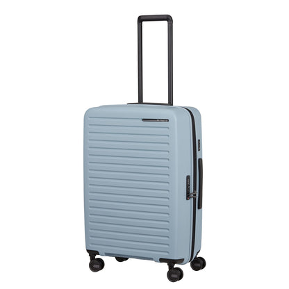 Samsonite Restackd Spinner 68 cm - Uitbreidbaar 71/79 liter - 68x46x26/29 cm - fog blue
