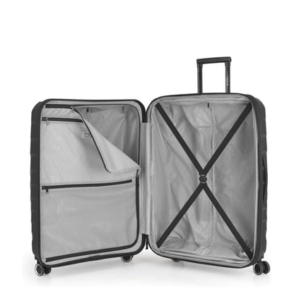 Gabol Soho Spinner 76 cm - Uitbreidbaar 111/125 liter - 76x51x32/36 cm - zwart