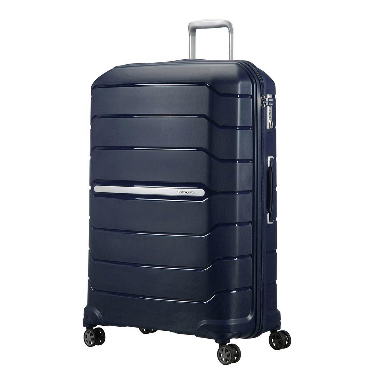 Samsonite Flux Spinner 81 cm - Uitbreidbaar 121/136 liter - 81x55x36/39 cm - navy blue