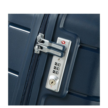 Samsonite Flux Spinner 81 cm - Uitbreidbaar 121/136 liter - 81x55x36/39 cm - navy blue