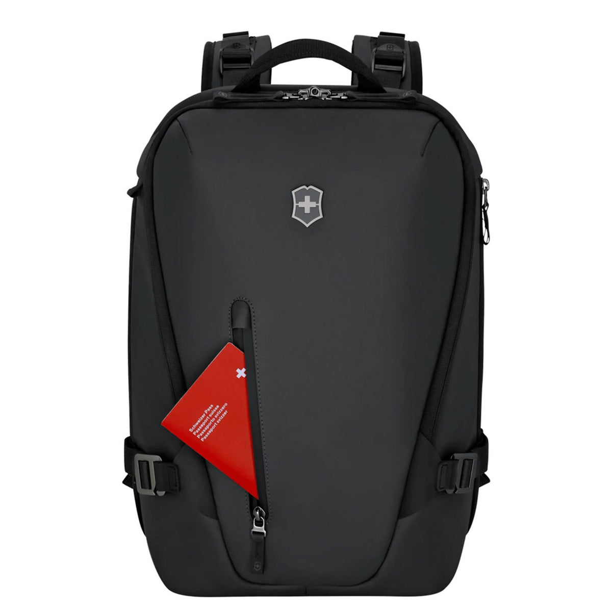Victorinox Touring City Daypack - Uitbreidbaar 20/26 liter - 15.6" laptopvak - black
