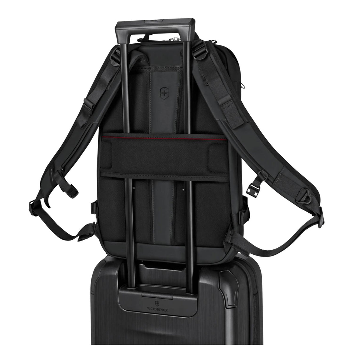 Victorinox Touring City Daypack - Uitbreidbaar 20/26 liter - 15.6" laptopvak - black