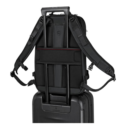 Victorinox Touring City Daypack - Uitbreidbaar 20/26 liter - 15.6" laptopvak - black