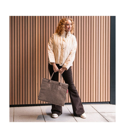 Reisenthel Daily Shopper Schoudertas teddy chocolate