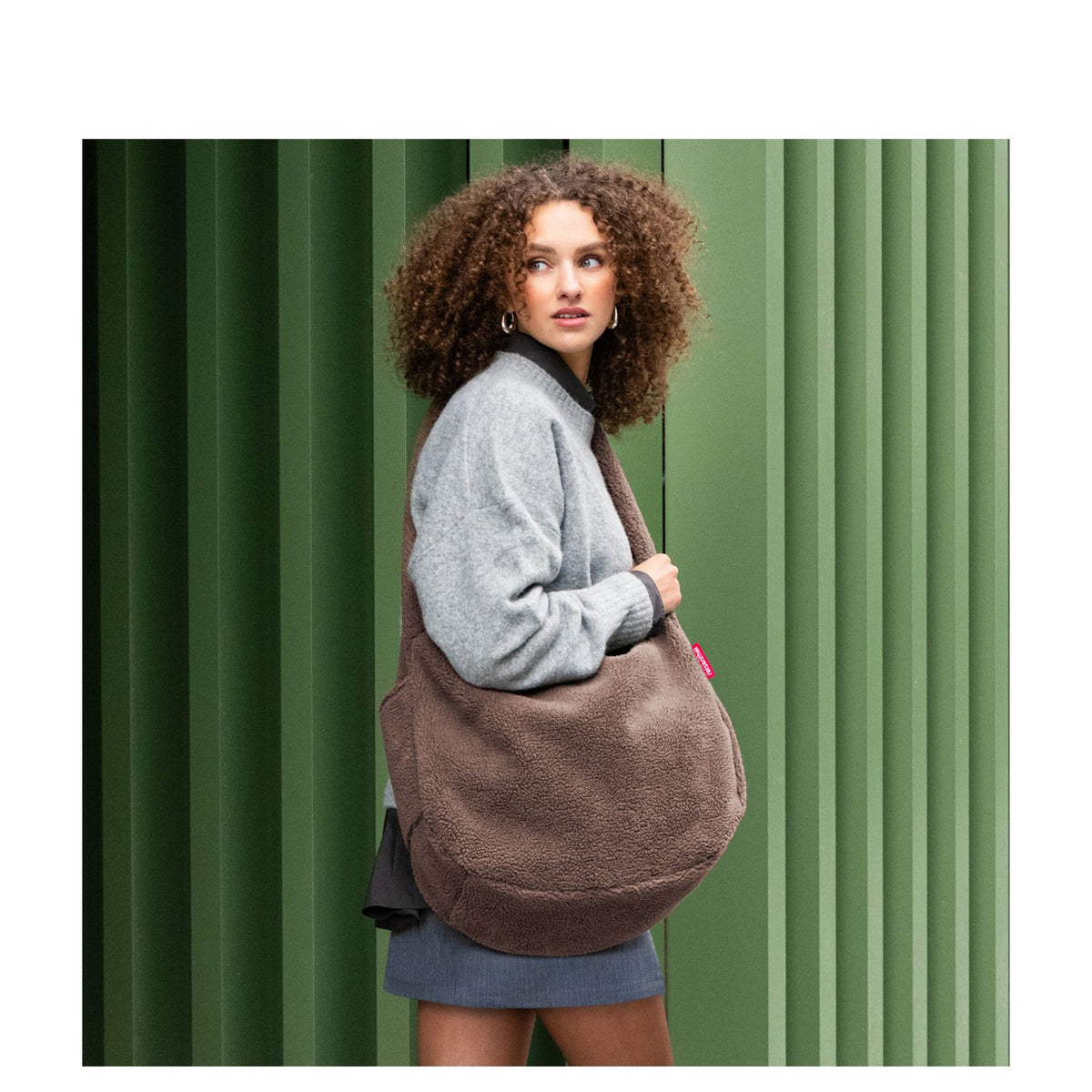 Reisenthel Moonbag Schoudertas teddy chocolate