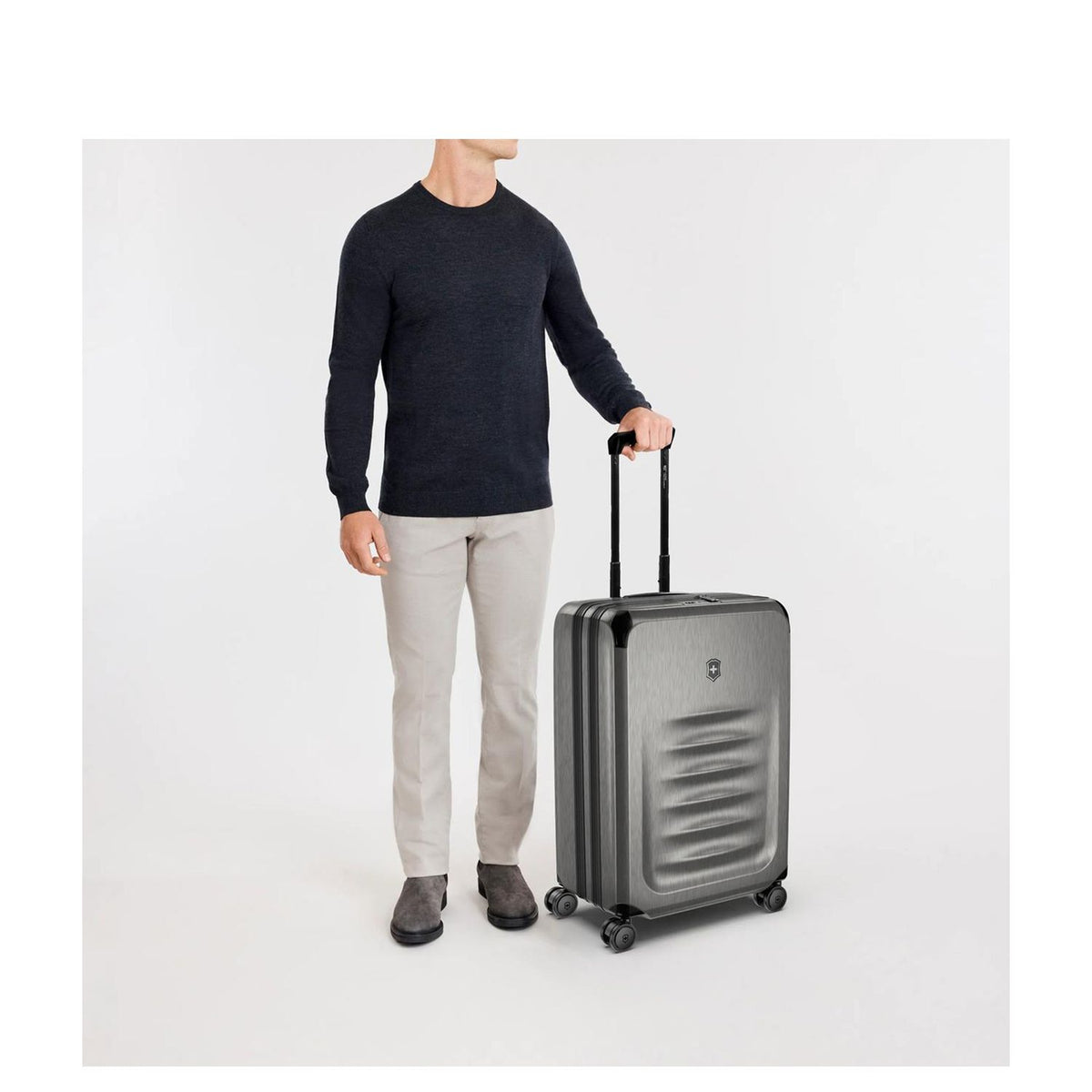 Victorinox Spectra Pro Medium Case 69 cm - Uitbreidbaar 87/119 liter - 69x46x31/42 cm - titanium grey